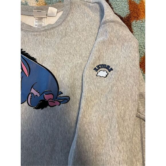 Eeyore Size 2XL Disney Store Winnie The Pooh Sweatshirt  Crewneck Vintage Y2K - Picture 4 of 6